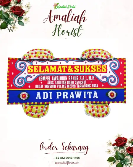 Papan Bunga Ucapan Selamat Sukamiskin